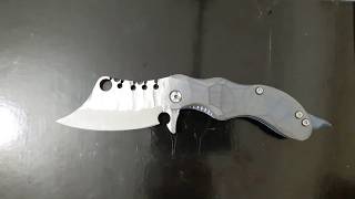 Apeiron Bladeworks  full custom knife - the "ganondorf" review