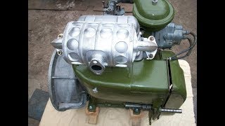 Самодельный трактор с двигателем УД-25