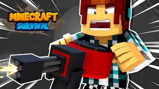 Minecraft Survival #33 - ROBÔ DE PROTEÇÃO !!