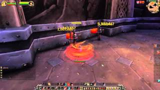 WoW Legion alpha: Female Human Fury Warrior