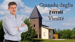 295. Viesīte / TBK malkas katls 23,3 kW liet. 4 секции с Гранульной горелкой Ferroli SUN P7 N /180м2