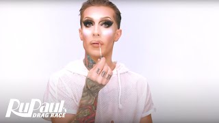Kameron Michaels' 'Rose Gold Glitter Effect' Makeup Tutorial ? | RuPaul's Drag Race Season 10