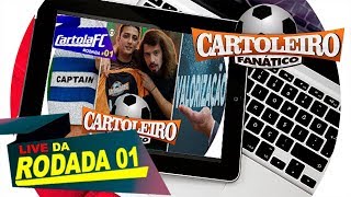 Live dicas 1° rodada do Cartola FC 2018