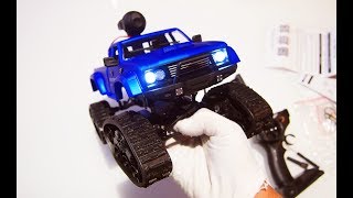 МАШИНКИ ИГРУШКИ. RC внедорожник на гусеницах с WI-FI камерой с пультом на радиоуправлении 1/16.