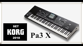 Set Korg Pa3x  2018   -  Studio Romania ( Pa3, Pa900, Pa3 Le )