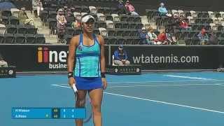 Heather Watson v Alison Riske: Full Match replay (SF) - Hobart International 2015