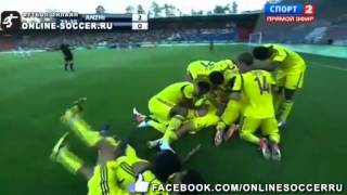 Лига Европы 2012-13. Анжи 2 - 0 Витесс обзор матча (голы)