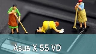 Как разобрать ноутбук Asus x 55 vd? Замена термопасты. Чистка от пыли.