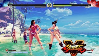 Street Fighter V AE Juri vs Laura PC Mod
