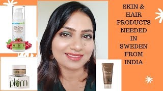 SKIN & HAIR PRODUCTS FROM INDIA TO SWEDEN | NYKAA SALE HAUL 2020 | NOTSPONSORED | SPARKLEWITHJYOTI