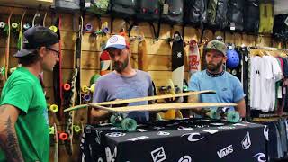 Видове дъски и стилове на каране при лонгборда / Board types and styles in longboarding