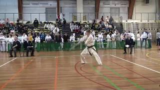 Russia Budo Festival 2018: IFK Kyokushin Katas with real Weapons