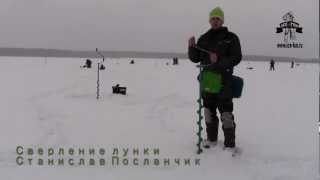 как просверлить лунку