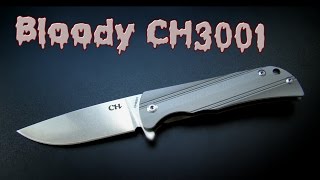 Складной скальпель Bloody CH3001 / Тест на пальцах