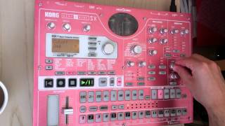Korg ESX seamless background(loops)