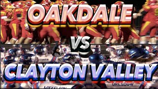 Clayton Valley vs Oakdale : CIF Northern Cali Div II Championship: UTR Highlight Mix 2014