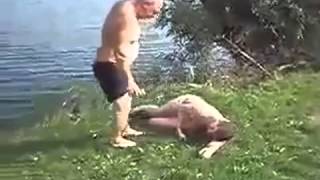 Пьяные на природе приколы