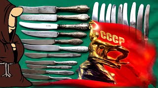 Интересные столовые ножи СССР