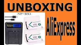 UNBOXING:AliExpress.Аккумуляторы NP-BX1 3.6 В 1600 мАч.