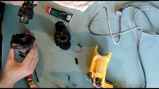РЕМОНТ ПЕРФОРАТОРА DEWALT D25113. НЕТ УДАРА