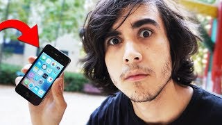 ENCONTRAMOS un iPHONE en el PARQUE | RETO EXTREMO con iPHONE APPLE