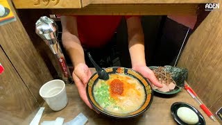 Best 4 RAMEN in Osaka Japan - Ichiran, Ippudo, Hanamaruken, Zundo-Ya