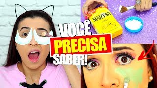 10 TRUQUES E DICAS DE MAQUIAGEM PARA INICIANTES