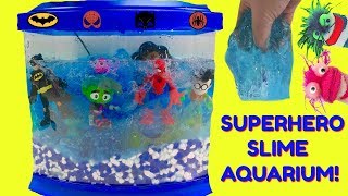 How to Make a DIY Slime Superhero Aquarium Fish Tank