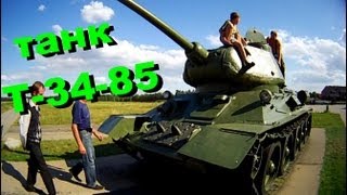 средний танк Т-34-85 _ танк внутри