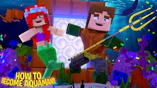Minecraft PORTAL TO THE AQUAMAN MOVIE w/ MERMAID ARIEL!!