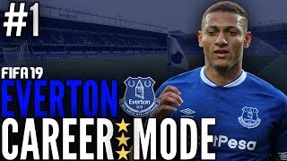 FIFA 19 EVERTON CAREER MODE #1 - PRE-SEASON DISASTER !!!!