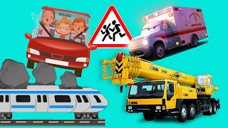 #МАШИНКИ - Развивающие #мультфильмы Для детей. Пожарная машина и Правила Безопасности Мультики 2017