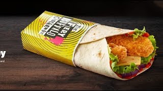 McDonalds | The Fiery Buffalo Chicken Wrap Review