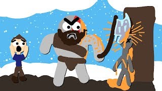 Zombey geht mit seinem Sohn jagen.