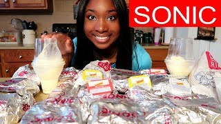 Sonic 6,000 Calorie Challenge, Girl Vs. Food