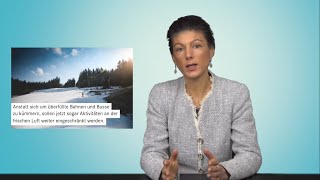 ДУРДОМ! Вагенкнехт: в Германии, теперь, запретили ходить в лес