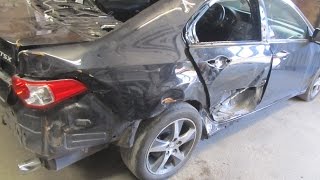 Acura. Body repair. Ремонт кузова.
