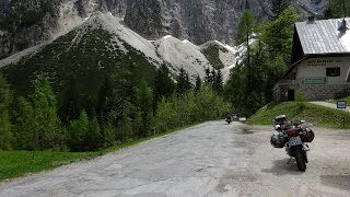 BMW European Delivery Trip Day 11: Wurzenpass and Vrsic Pass of Slovenia in Fast Dash cam Video