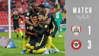 Match Highlights: Barnsley 1 Brentford 3