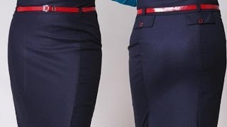 Построение выкройки прямой юбки. Метод Любакс