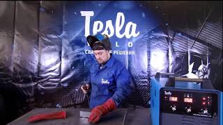 Сварка полуавтоматом нержавейки. Аппарат Тесла МИГ 315. Толщина металла 1мм.