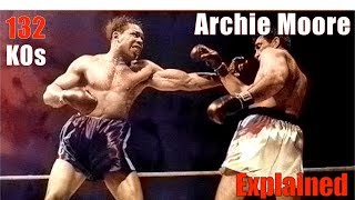 Archie Moore's 132 KO's & Crossed Guard Explained - The Old Mongoose Technique Breakdown