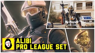 *NEW* ALIBI PRO LEAGUE GOLD SET - Complete PRESENTATION & UNBOXING Rainbow Six Siege