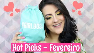 BEAUTY BOX - FEVEREIRO 2020 | HOT PICKS | EU AMEI!!!