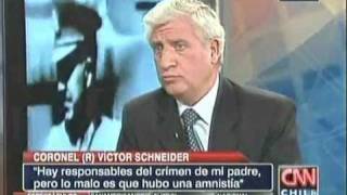 Entrevista a Víctor Schneider a 41 años del atentado al General Rene Schneider Chereau