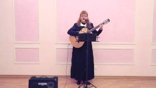 ШУМЕЛ КАМЫШ исп. Наталия Муравьева Застольные песни под гитару Shumel Kamish Russian Folk Song