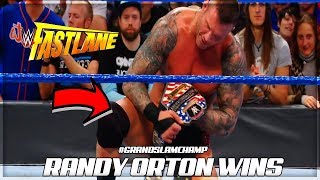 RANDY ORTON WINS THE UNITED STATES CHAMPIONSHIP (WWE FASTLANE 2018 RESULTS)
