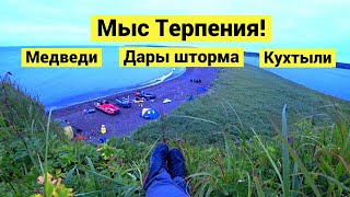 Гоняем медведей, ищем кухтыли и собираем дары шторма на мысе Терпения!