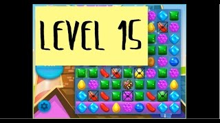 Candy Crush Soda Saga Level 15 (nivel 15)