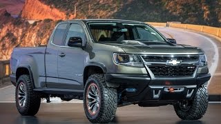 2015 Chevy Colorado ZR2 Diesel Concept, Z71, & LT Revealed Los Angeles Auto Show